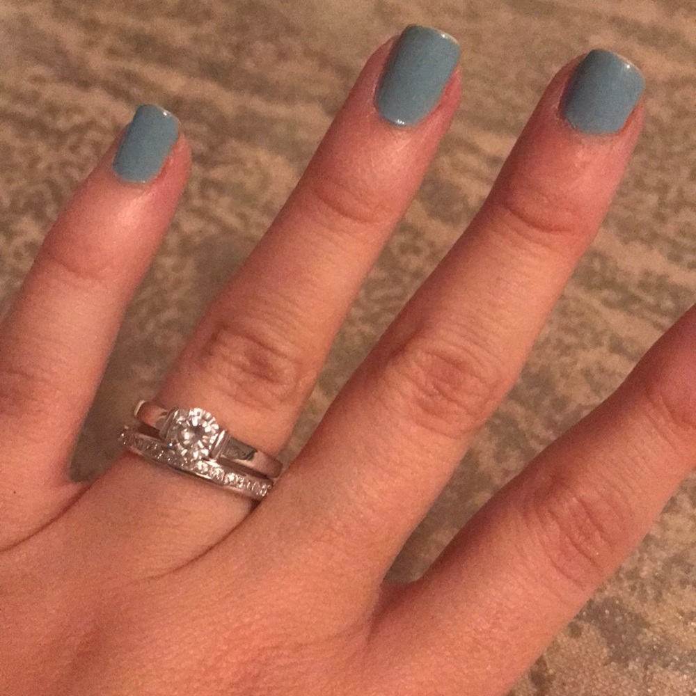 Latasia CZ ring set